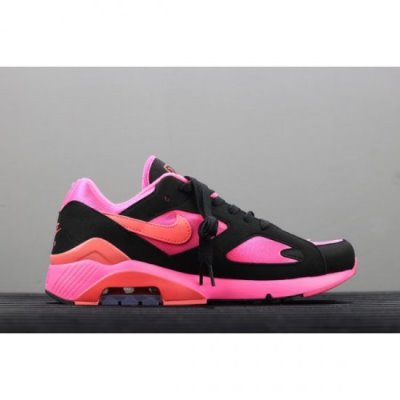 Nike Air Max 180 X Comme Des Garcons Laser Pembe / Kırmızı / Siyah Koşu Ayakkabısı Türkiye - CI1KZQZ